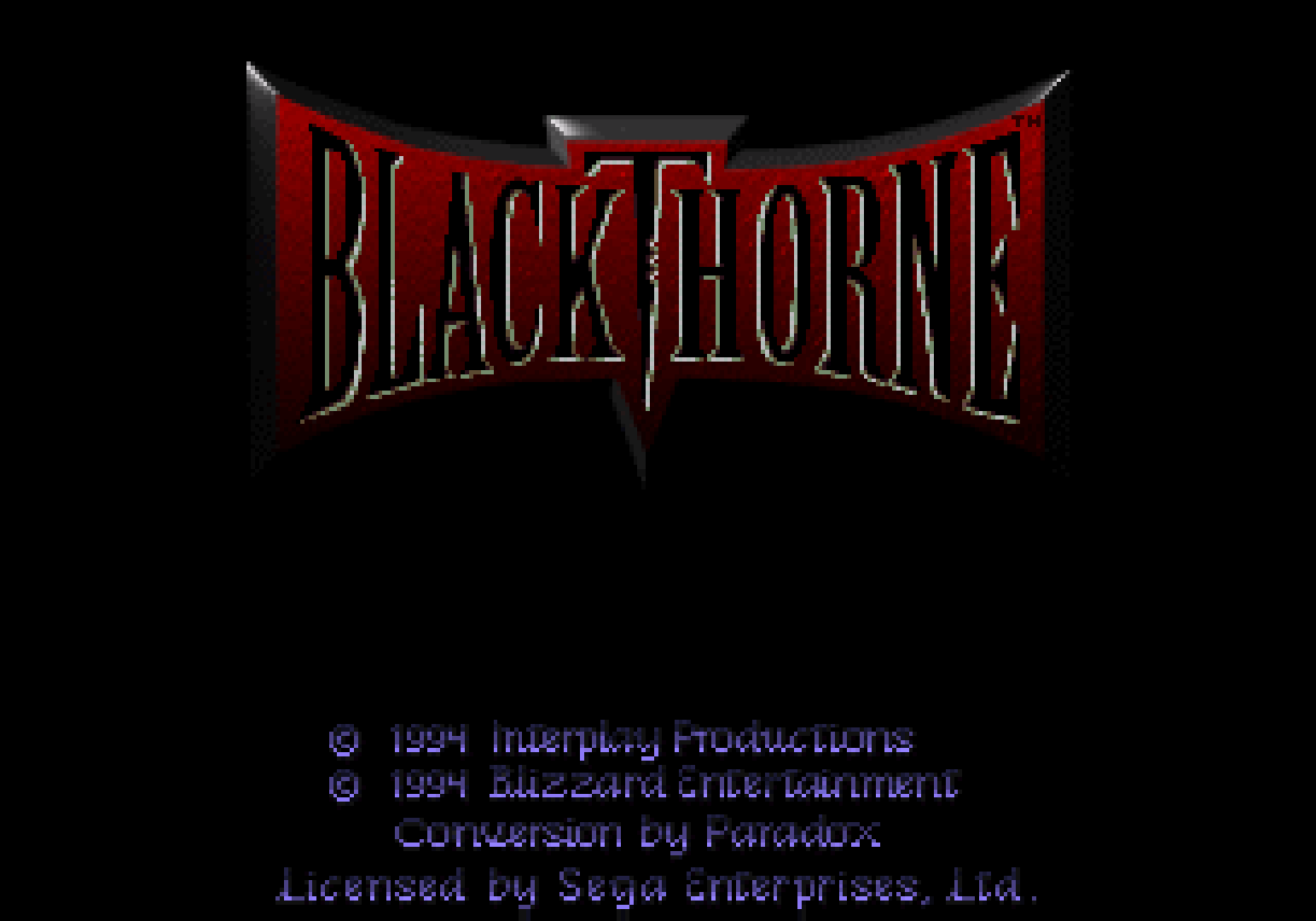 Blackthorne (Cart Only) - Sega 32X (Interplay - 1 Players) video game collectible [Barcode 010086845198] - Main Image 3