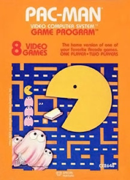 Pac-Man - Atari 2600 (Atari - 2) video game collectible - Main Image 1