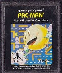 Pac-Man - Atari 2600 (Atari - 2) video game collectible - Main Image 1