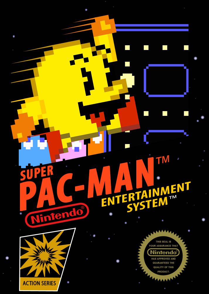 PAC-MAN - Nintendo NES Classic (Tengen) video game collectible - Main Image 1