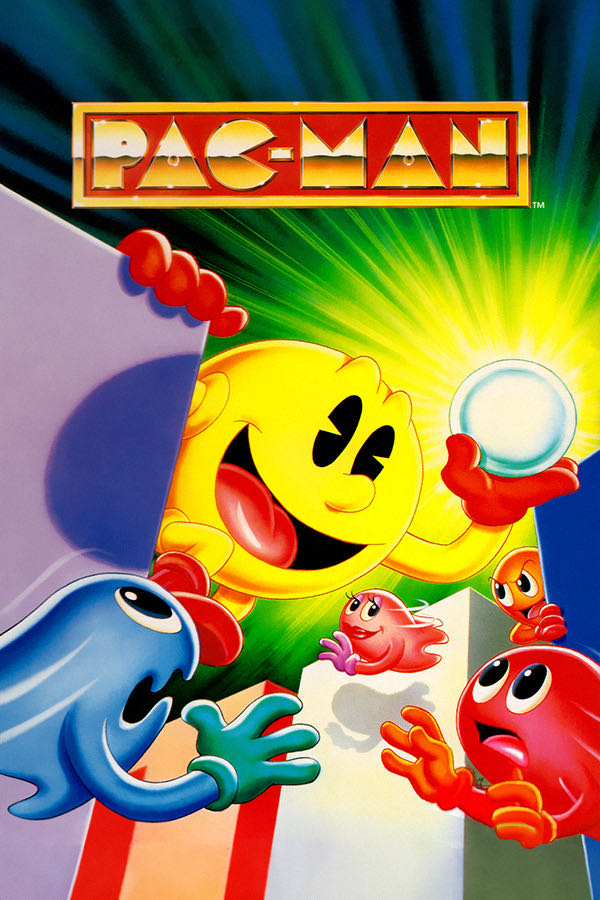 Pac-Man - Nintendo Entertainment System (NES) (Namco - 1-2) video game collectible - Main Image 2