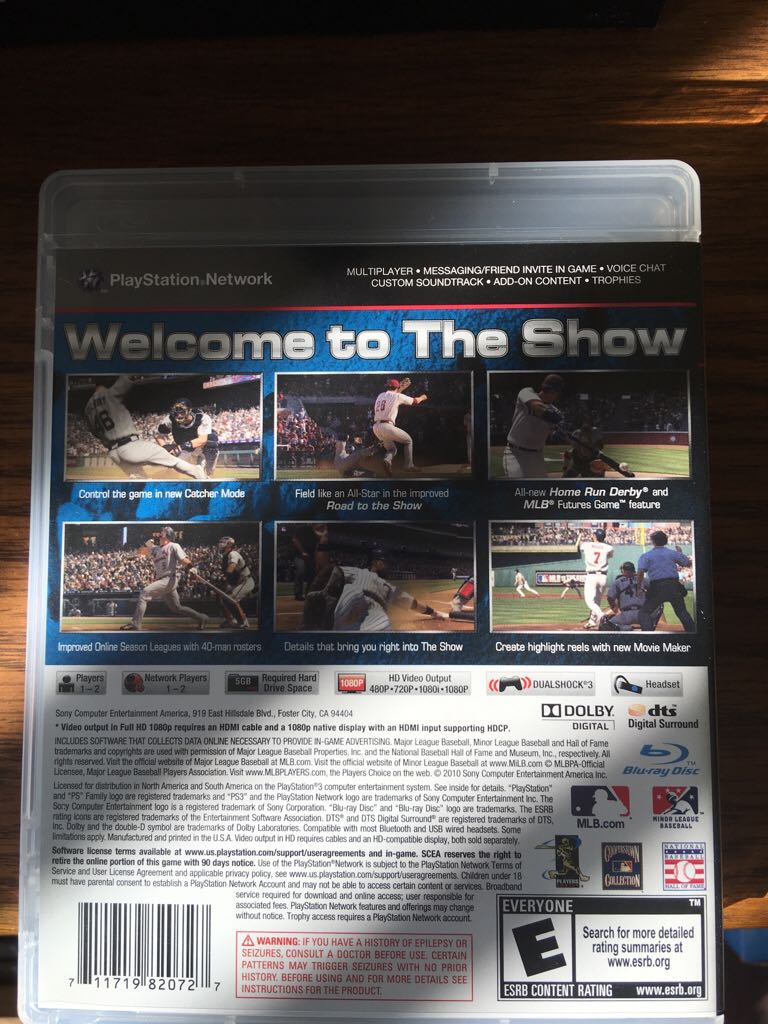 MLB 10 The Show - Sony PlayStation 3 (PS3) video game collectible - Main Image 2