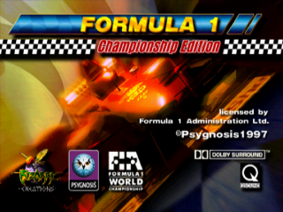 Formula 1 Championship Edition - Sony PlayStation (Psygnosis - 1) video game collectible [Barcode 735009400628] - Main Image 4