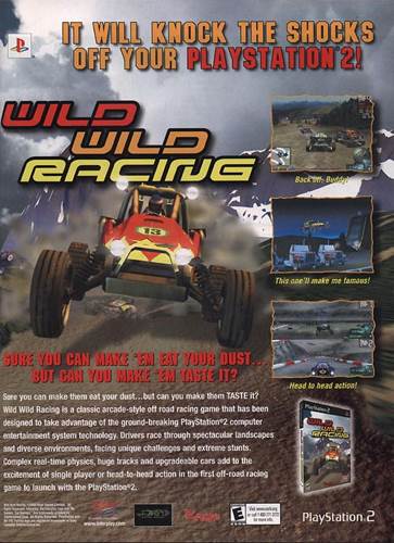 Wild Wild Racing - Sony PlayStation 2 (PS2) (Rage - 1-2) video game collectible [Barcode 5035687030489] - Main Image 2