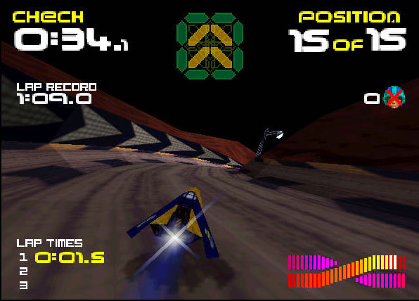 WipEout 64 - Nintendo 64 (N64) (Midway - 4) video game collectible [Barcode 5037930010026] - Main Image 3