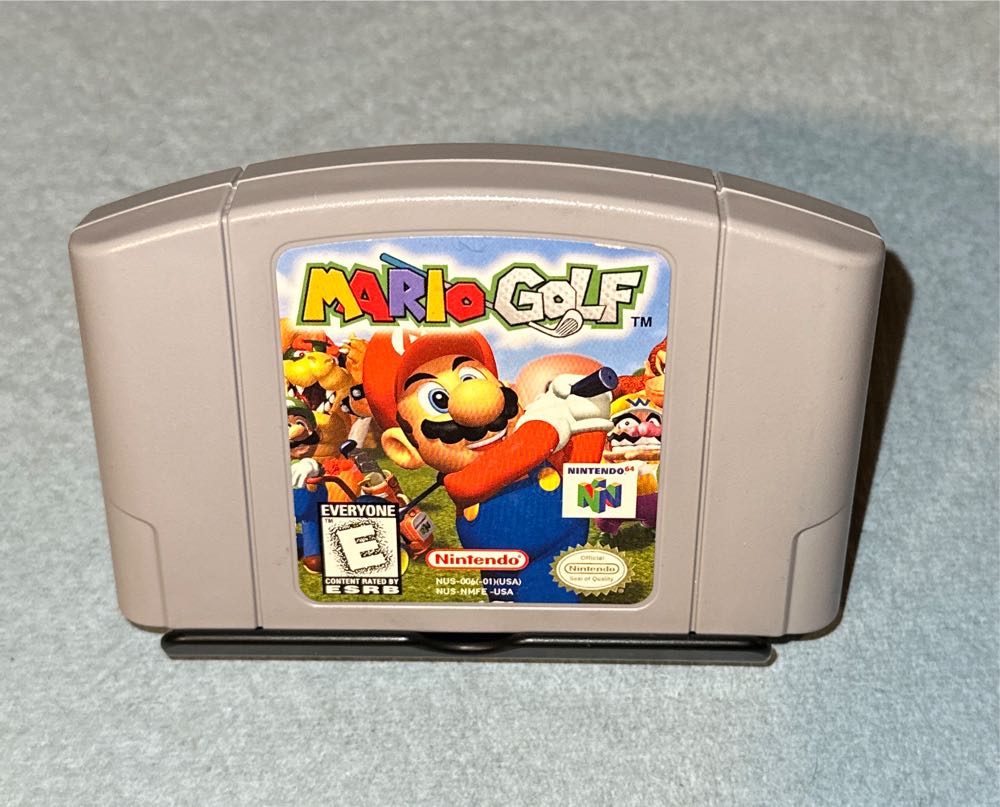 Mario Golf - Nintendo 64 (N64) video game collectible - Main Image 3