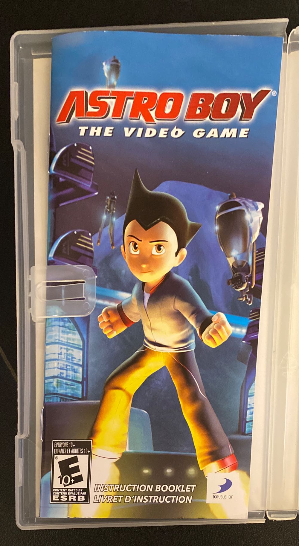 Astro Boy: the Video Game - Sony PlayStation Portable (PSP) (D3 Publisher - 1) video game collectible [Barcode 879278110120] - Main Image 3