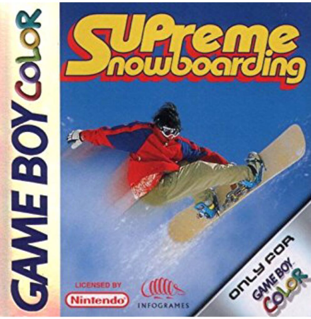 Supreme Snowboarding - Nintendo Game Boy Color video game collectible - Main Image 1