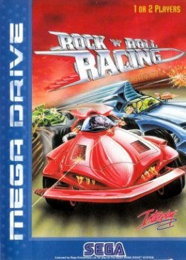 Rock N Roll Racing - Sega Megadrive (Interplay Entertainment - 2) video game collectible [Barcode 5026102020109] - Main Image 1