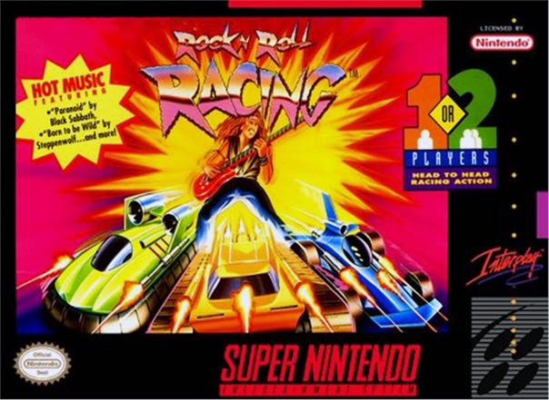 Rock N Roll Racing - Nintendo Game Boy Advance (GBA) video game collectible - Main Image 1