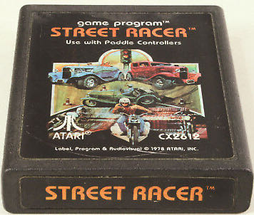 Street Racer - Atari 2600 (Atari - 2) video game collectible [Barcode 3362931604076] - Main Image 4