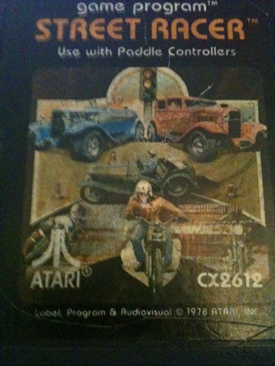 Street Racer - Atari 2600 video game collectible - Main Image 1