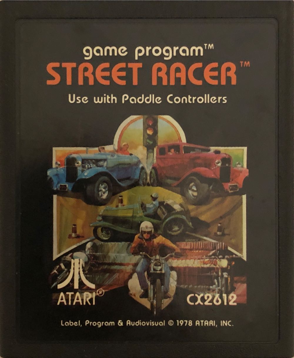 Street Racer - Atari 2600 video game collectible - Main Image 3
