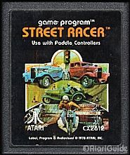 Street Racer - Atari 2600 (1) video game collectible - Main Image 2