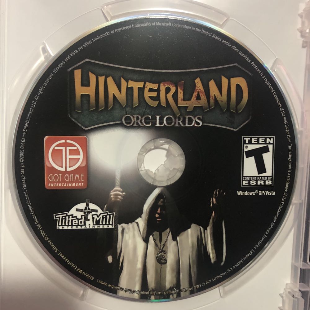 Hinterland Orc Lords - PC video game collectible [Barcode 851612000991] - Main Image 3
