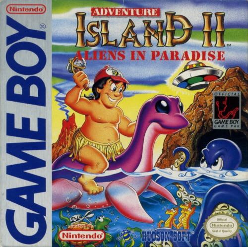 Adventure Island II - Nintendo Game Boy (Hudson Soft - 1) video game collectible - Main Image 1