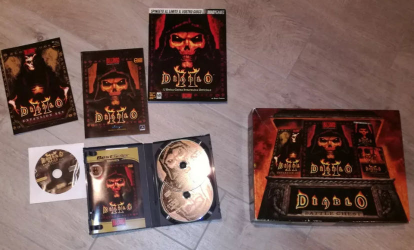 Diablo Battle Chest - PC (Blizzard Entertainment - 1) video game collectible [Barcode 020626717304] - Main Image 4