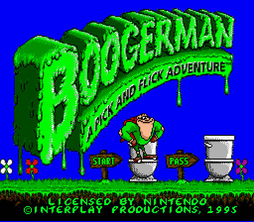 Boogerman: A Pick and Flick Adventure - Sega Mega Drive (Interplay - 1) video game collectible [Barcode 5026102028105] - Main Image 3