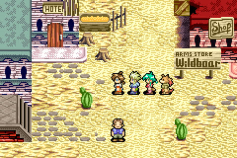 Lufia: The Ruins of Lore - Nintendo Game Boy Advance (GBA) (Atlus - 2) video game collectible [Barcode 730865850051] - Main Image 4