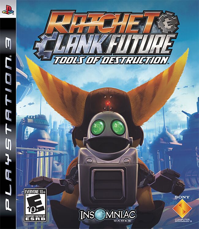 Ratchet and Clank Future: Tools Of Destruction - Sony PlayStation 3 (PS3) video game collectible - Main Image 1