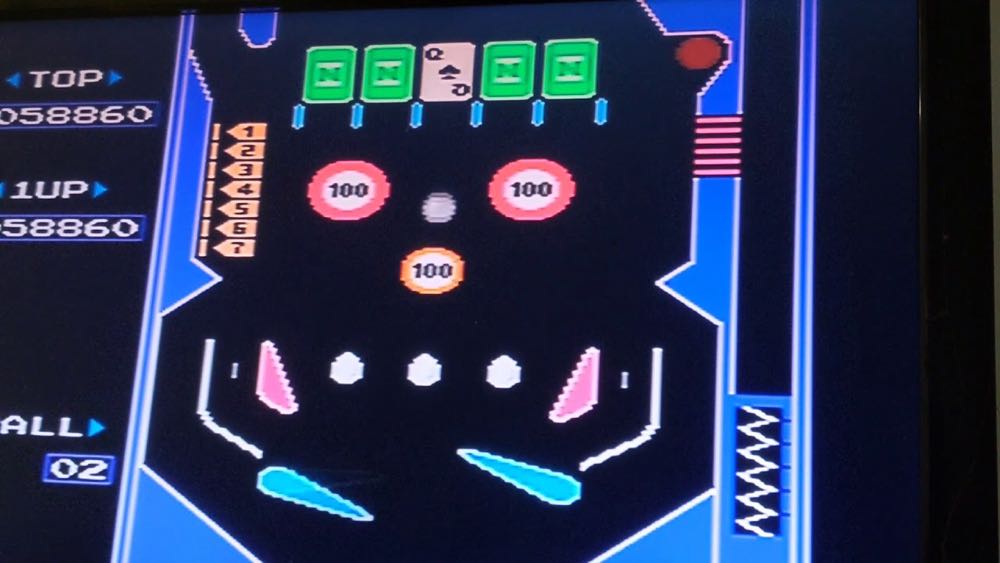 Pinball - Nintendo Entertainment System (NES) (Nintendo - 1-2) video game collectible - Main Image 4