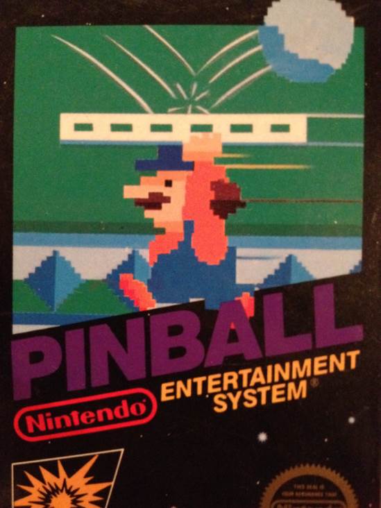 Pinball - Nintendo Entertainment System (NES) (Nintendo) video game collectible - Main Image 1