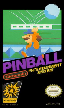 Pinball - Nintendo Entertainment System (NES) (2) video game collectible - Main Image 2