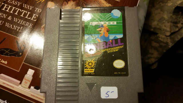 Pinball - Nintendo Entertainment System (NES) video game collectible - Main Image 1