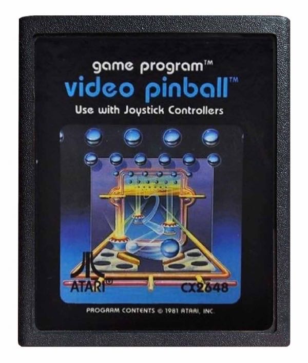 Pinball - Atari 2600 video game collectible - Main Image 2