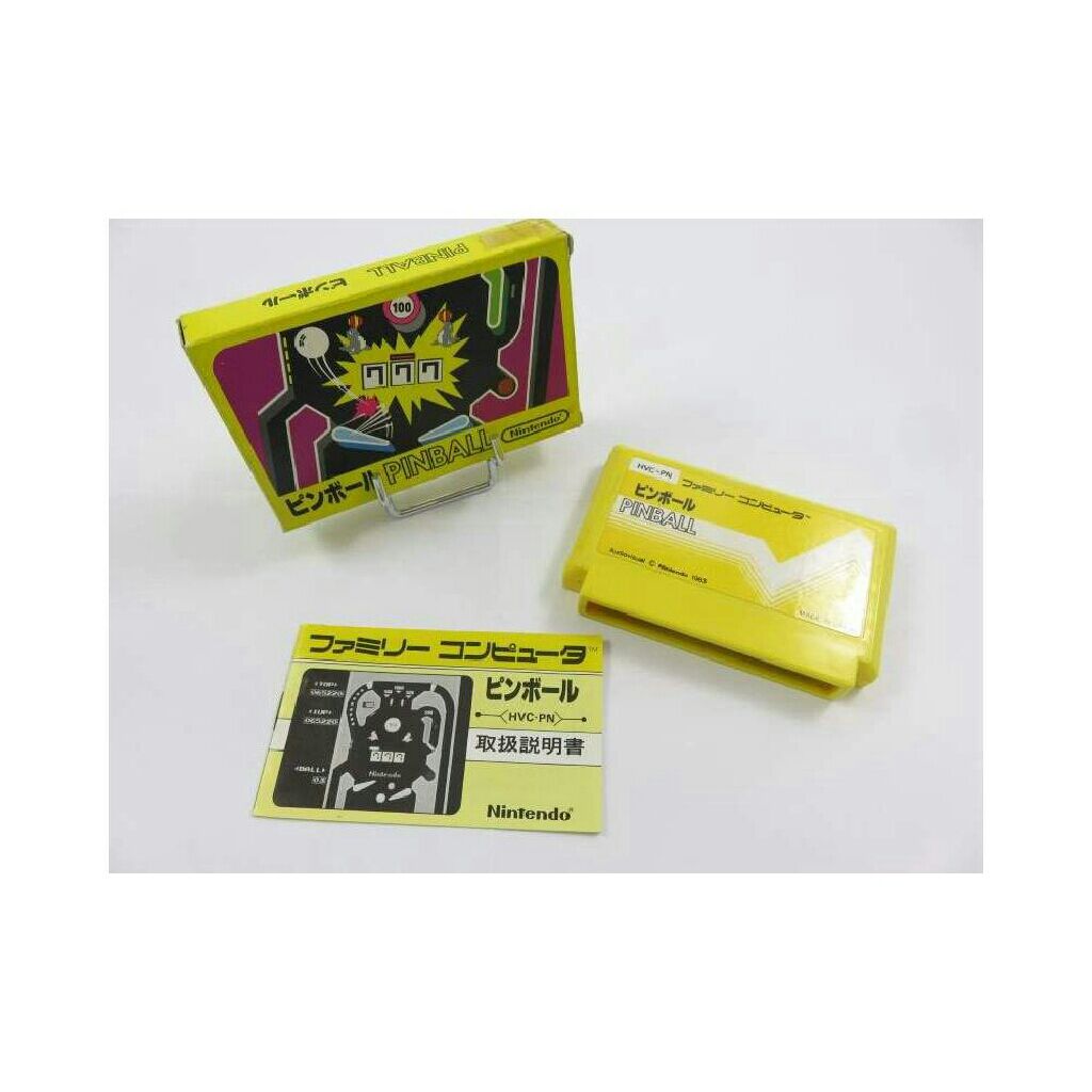 Pinball - Nintendo Famicom video game collectible - Main Image 1