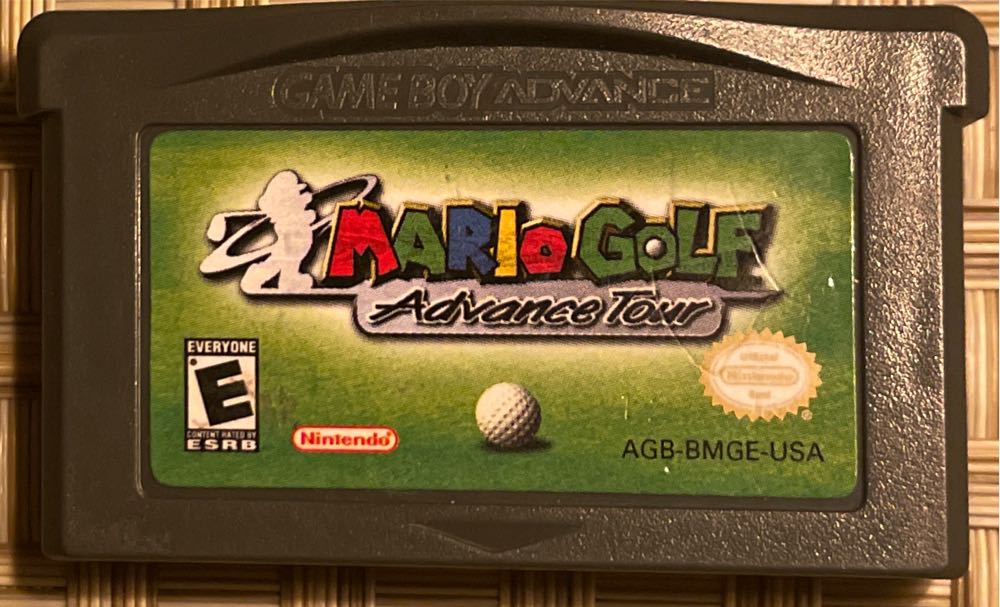 Mario Golf Advance Tour - Nintendo Game Boy Advance (GBA) (Nintendo - 1) video game collectible [Barcode 045496733254] - Main Image 3