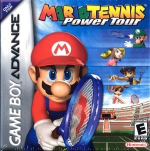 Mario Tennis Power Tour - Nintendo Game Boy Advance (GBA) video game collectible - Main Image 2