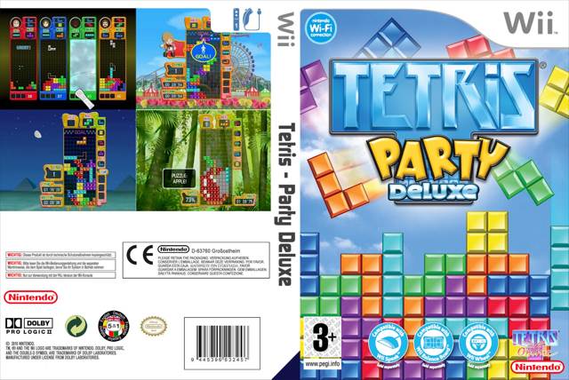 Tetris Party Deluxe - Nintendo Wii (Nintendo - 4) video game collectible [Barcode 045496369194] - Main Image 2