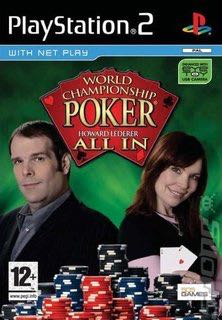 World Championship Poker Howard Lederer - All In - Sony PlayStation 2 (PS2) video game collectible - Main Image 1