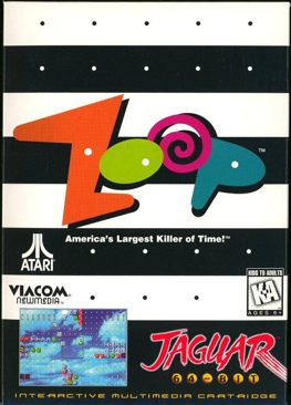 Zoop - Atari Jaguar video game collectible - Main Image 1