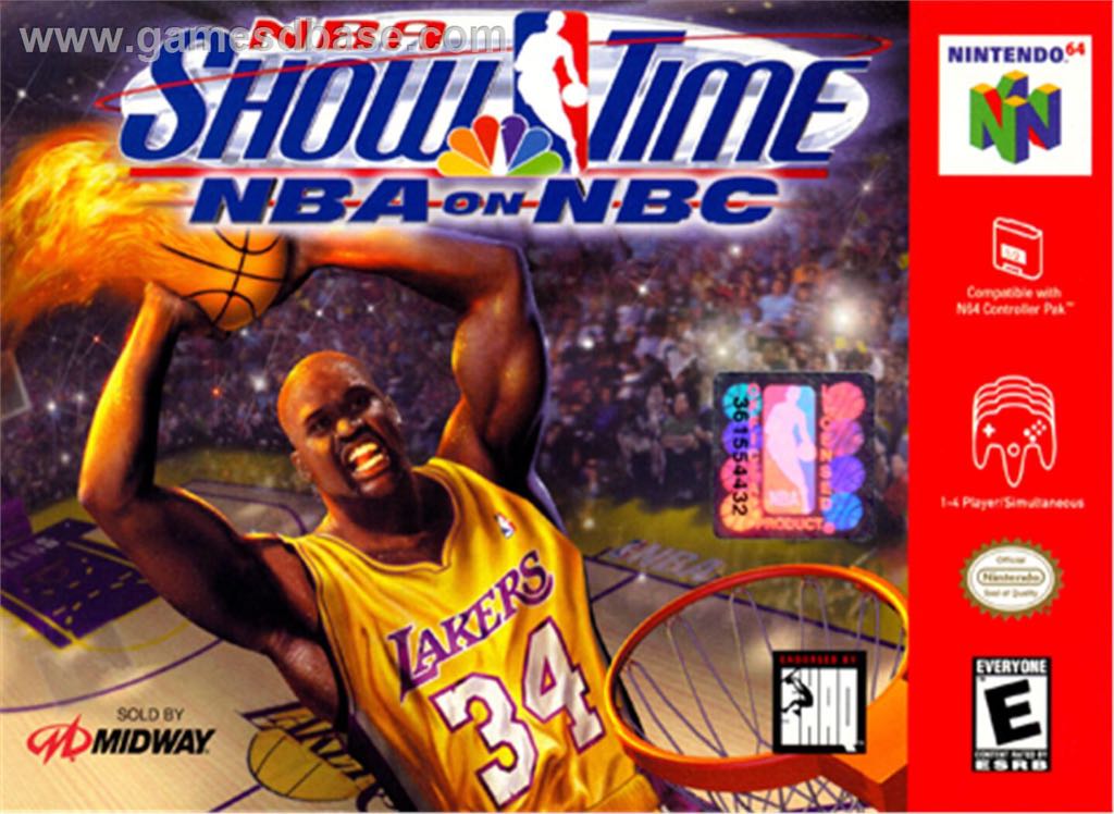 NBA Showtime: NBA On NBC (Complete) - Nintendo 64 (N64) video game collectible - Main Image 1