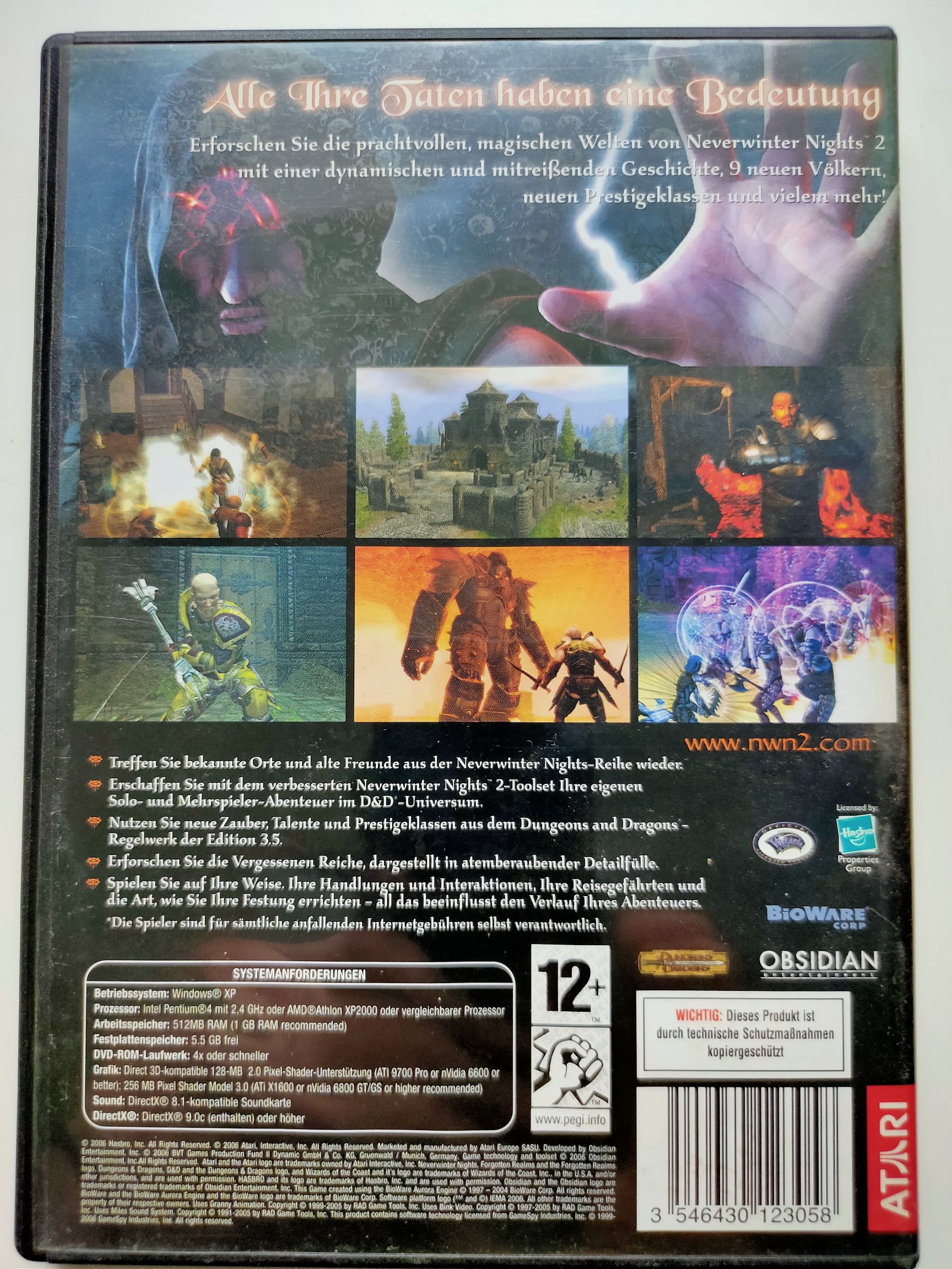 Neverwinter Nights 2 - PC (Atari - 1) video game collectible [Barcode 3546430123058] - Main Image 2