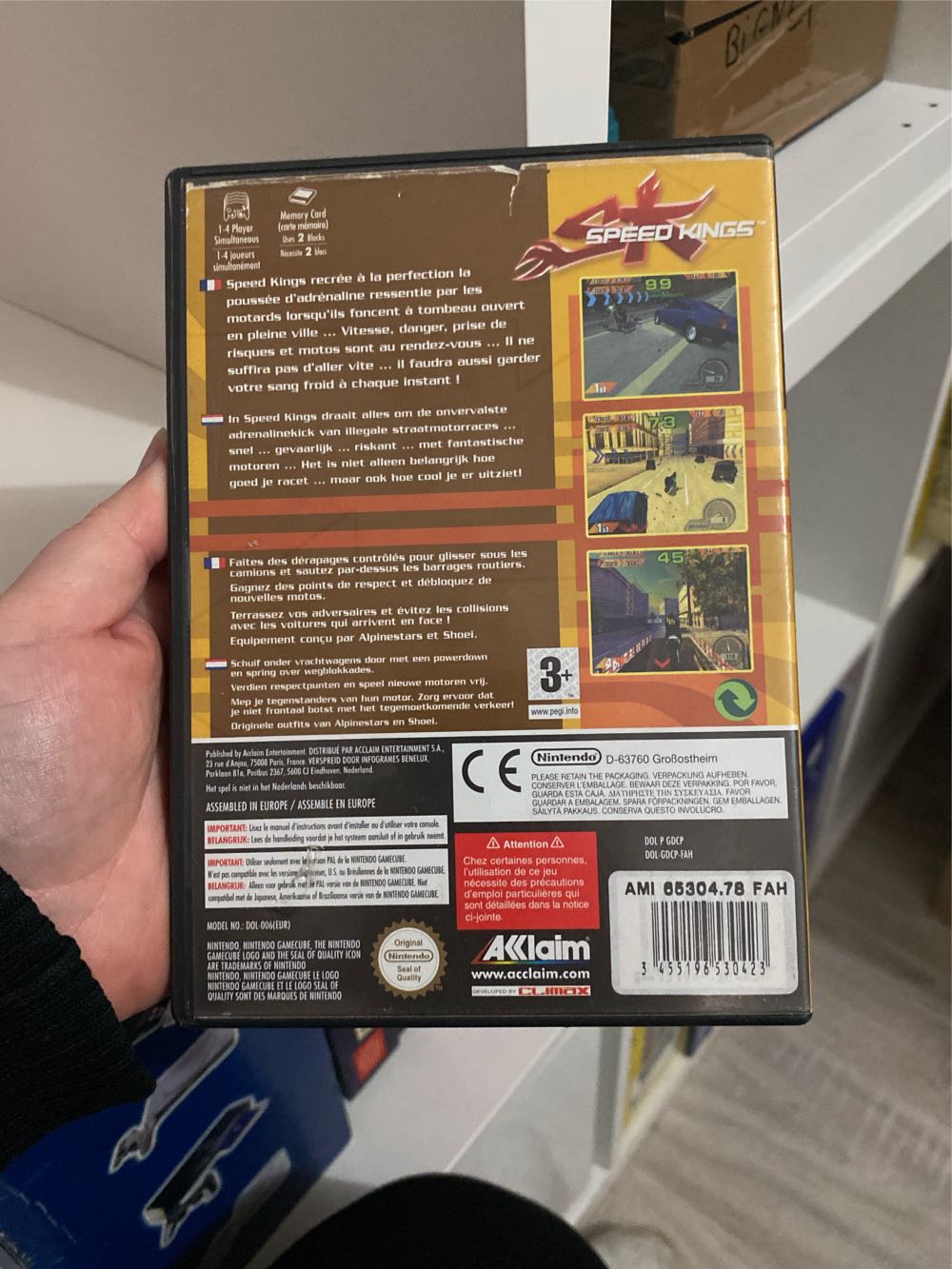 Speed Kings - Nintendo GameCube video game collectible [Barcode 3455196530423] - Main Image 2