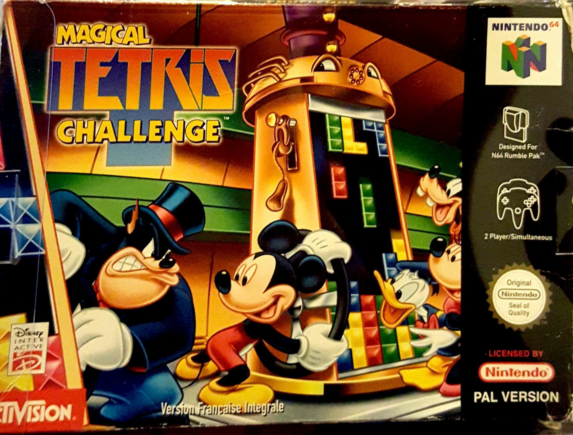 Magical Tetris Challenge - Nintendo 64 (N64) video game collectible - Main Image 1