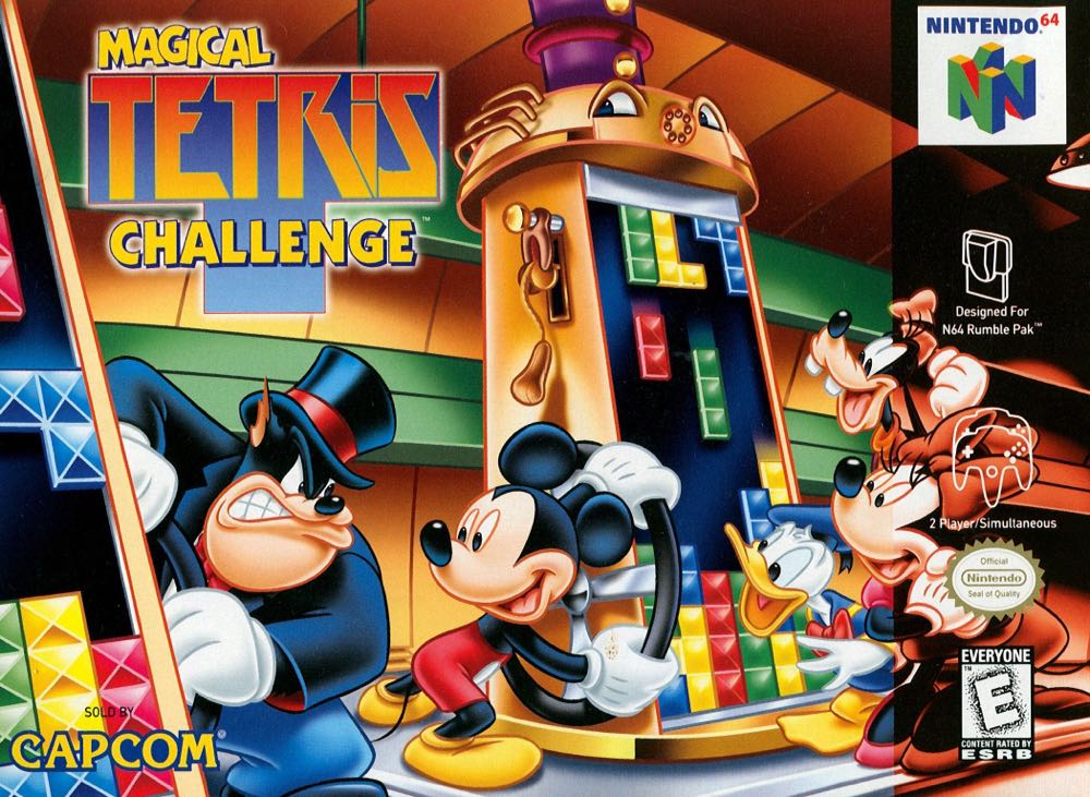 Magical Tetris Challenge - Nintendo 64 (N64) video game collectible - Main Image 2