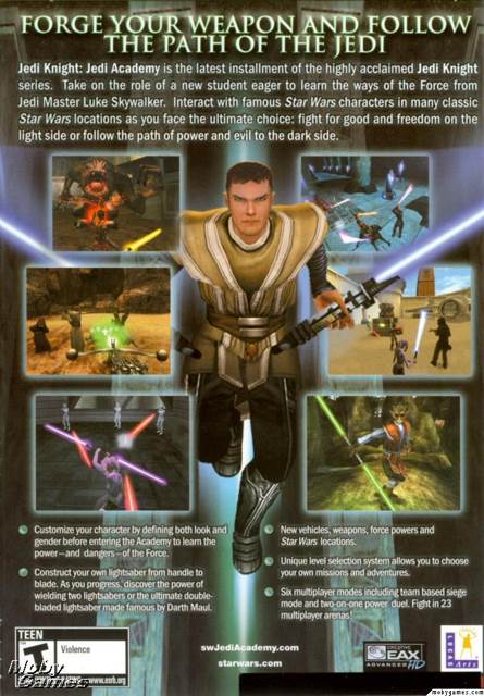 Star Wars Jedi Knight II: Jedi Outcast - Sony PlayStation 4 (PS4) (Aspyr - 1) video game collectible [Barcode 023272955182] - Main Image 2