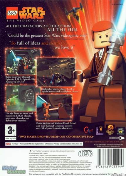 Lego Star Wars: The Video Game - Microsoft Xbox video game collectible - Main Image 2