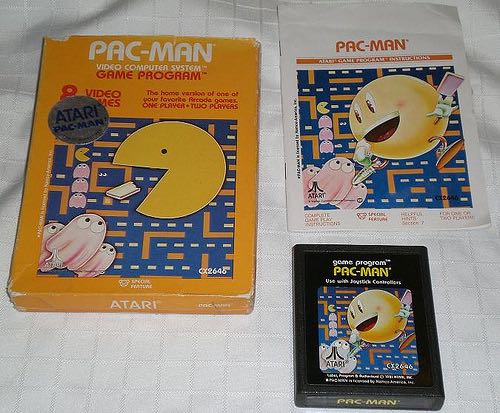 Pacman  - Atari 5200 (Bandi Namco Games) video game collectible - Main Image 2
