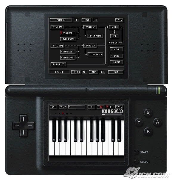 Korg DS-10 Synthesizer - Nintendo DS (XSEED Games) video game collectible [Barcode 853466001117] - Main Image 2