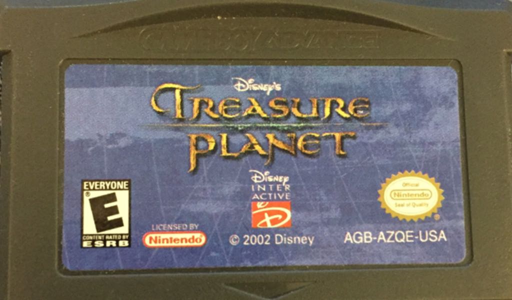 Treasure Planet - Nintendo Game Boy Advance (GBA) video game collectible - Main Image 1