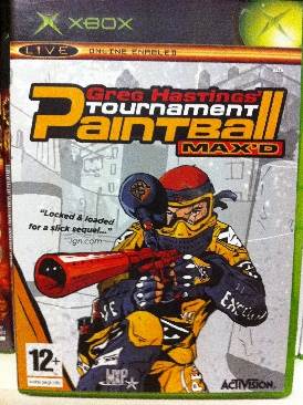 Greg Hastings Tournament Paintball Maxd - Microsoft Xbox video game collectible [Barcode 5030917034589] - Main Image 1