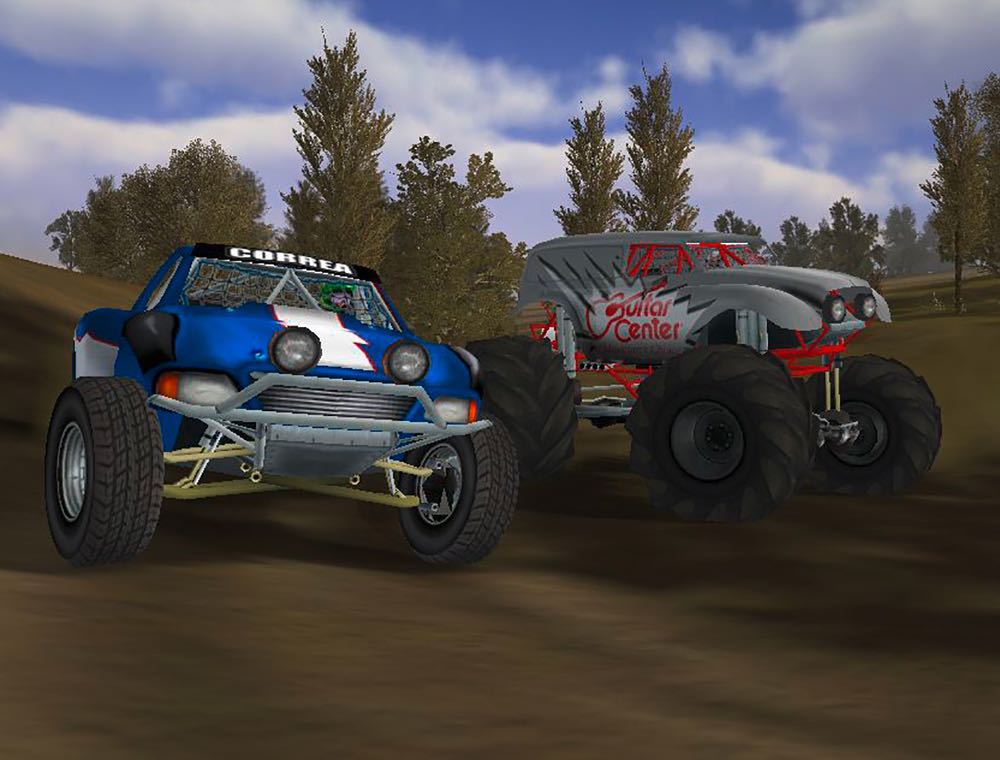 MX vs. ATV Unleashed - Sony PlayStation 2 (PS2) (THQ - 2) video game collectible [Barcode 752919460610] - Main Image 3