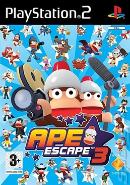 Ape Escape 3 - Sony PlayStation 2 (PS2) (Sony Computer Entertainement - 1) video game collectible [Barcode 711719671565] - Main Image 1
