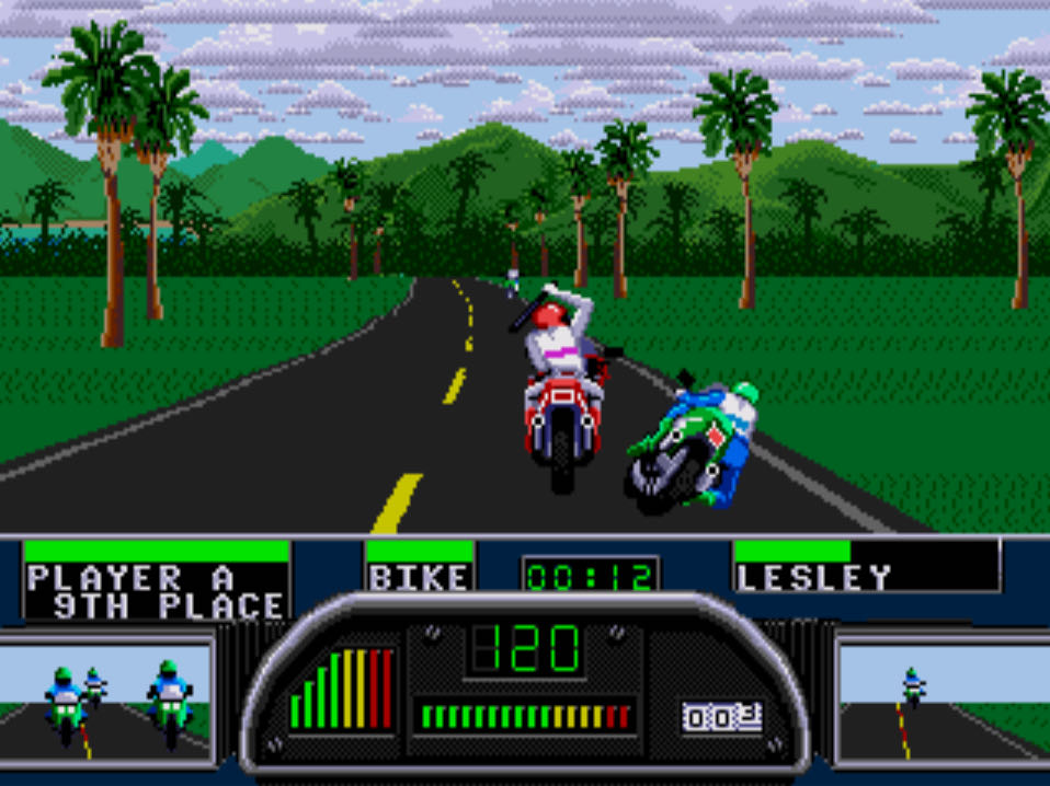 Road Rash 2 - Sega Mega Drive (EA / Electronic Arts - 2) video game collectible [Barcode 5015839160998] - Main Image 3