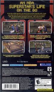 NBA Ballers: Rebound - Sony PlayStation Portable (PSP) (Midway - 2) video game collectible [Barcode 031719269457] - Main Image 2